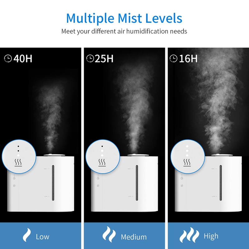 AIRROBO 1.5 Gallons Humidifiers for Bedroom Cool Mist Ultrasonic