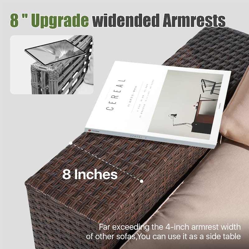 Patio Furniture Set , Outdoor Sectional Sofa Set