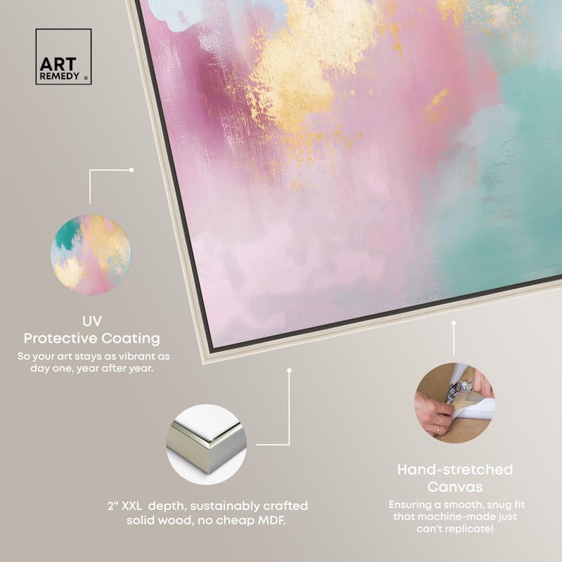 Pastel Dreams Mist Canvas by Art Remedy