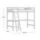 preview thumbnail 33 of 67, Hillsdale Caspian Wood Twin Loft Bed with Desk
