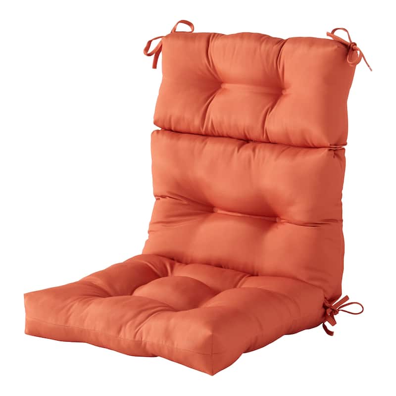44x22-inch Outdoor Rust High-Back Chair Cushion (Cushion Only)
