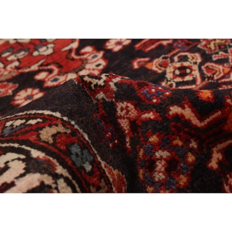 ECARPETGALLERY Hand-knotted Andelz Black Wool Rug - 3'6 x 10'0