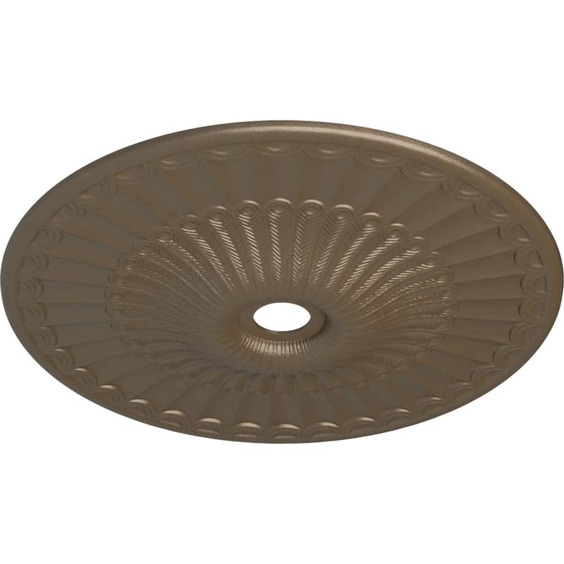 36 5/8"OD x 3 5/8"ID x 2 3/8"P Galveston Ceiling Medallion