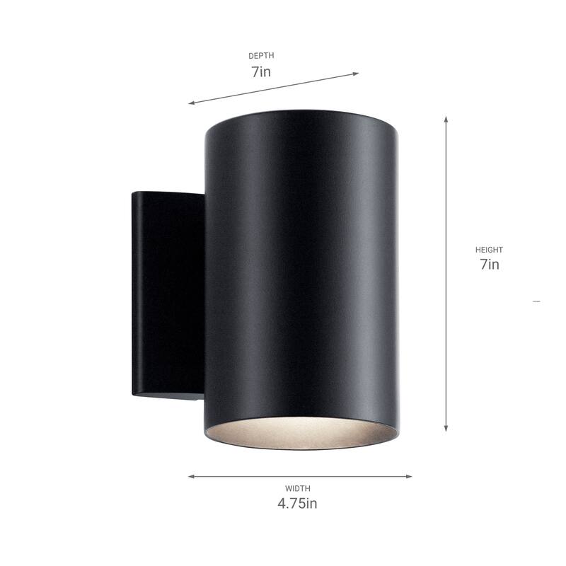Kichler Lighting 1-light Black Indoor/Outdoor Wall Sconce