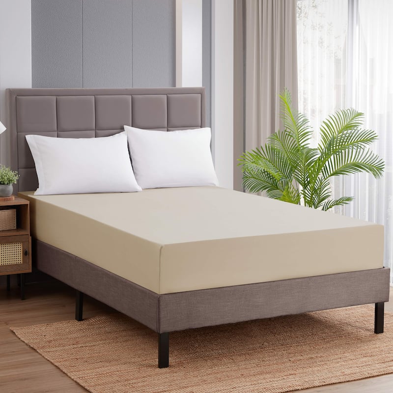 Sweet Home Collection 1500 Series Microfiber Fitted Sheet