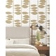 preview thumbnail 3 of 5, York Wallcoverings Sculpted Vines Gold Wallpaper