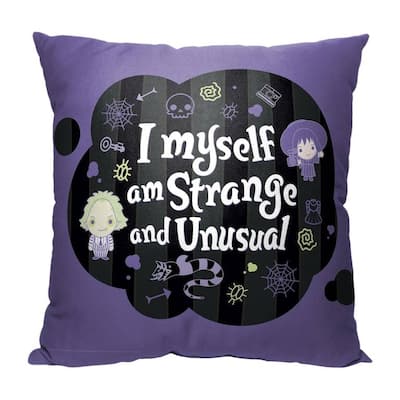 Warner Brothers Beetlejuice 18 Inch Throw Pillow