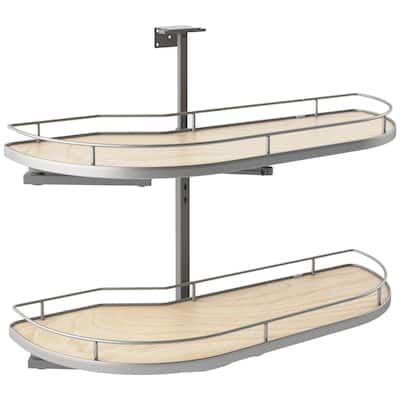 Rev-A-Shelf 587-15-R Modern 35-1/2" Pull Out and Pivot Two Tier