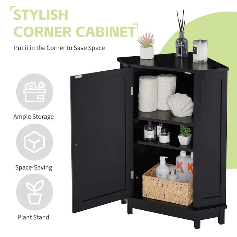 Bathroom Corner Storage Cabinet