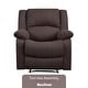 preview thumbnail 18 of 17, Relax A Lounger® Porter Microfiber Manual Recliner by iLounge
