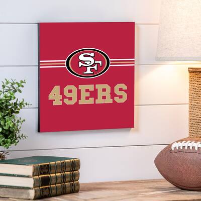San Francisco 49ers Foam Core Wall Decor