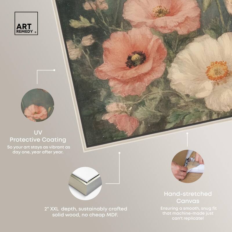 Shadowed Flutter II Canvas by Art Remedy
