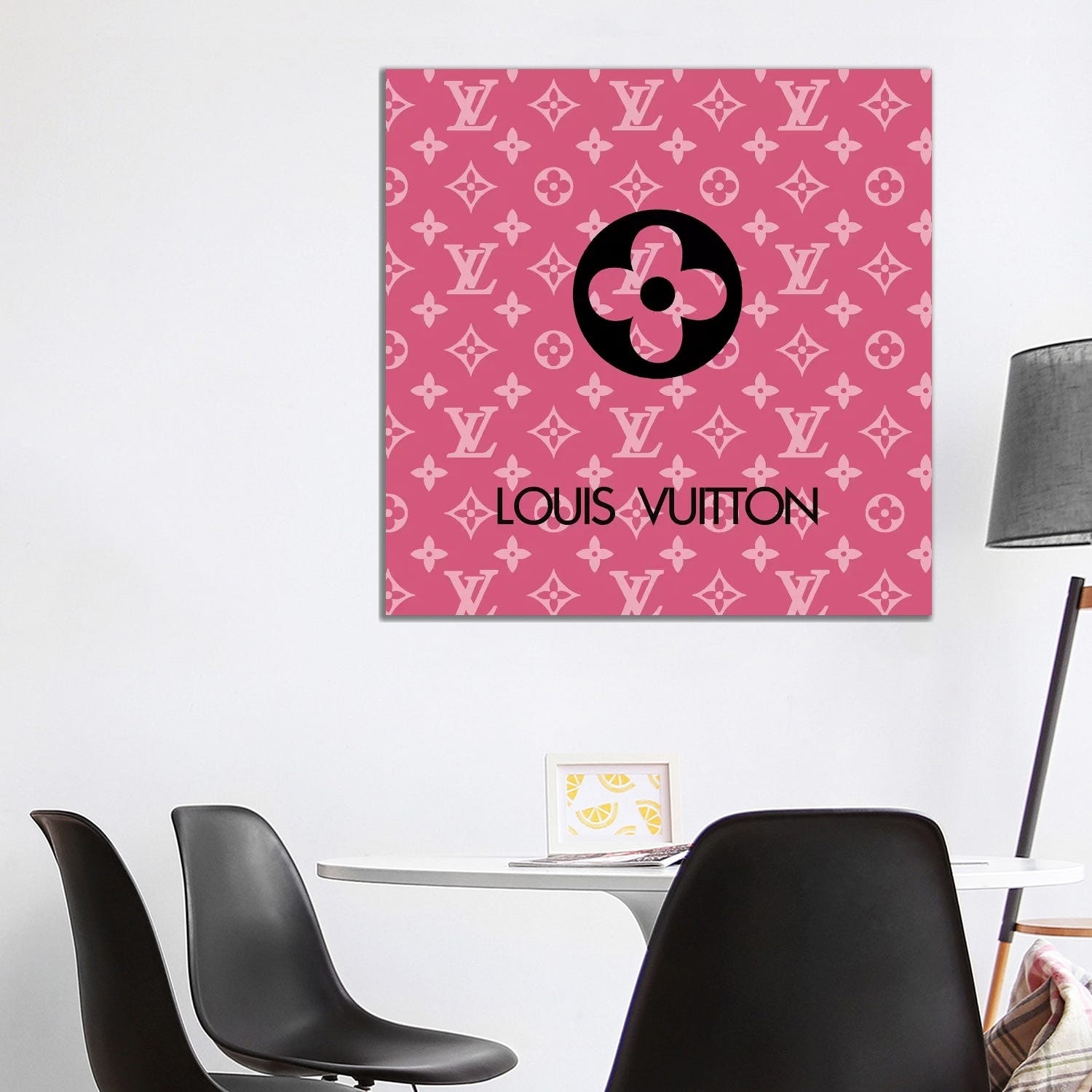 iCanvas LOUIS VUITTON Pink by Art Mirano Canvas Print - On Sale - Bed  Bath & Beyond - 34259878