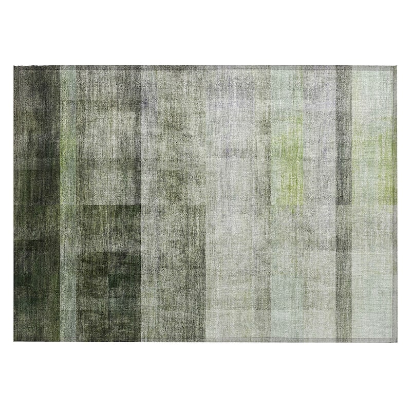 Elna Ombre Weather Resistant Classic Meets Modern Outdoor Rug