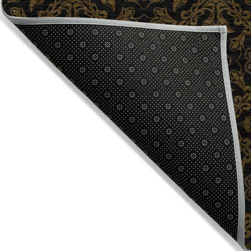 HomeRoots Medallion Transitional Rectangle Outdoor Rug