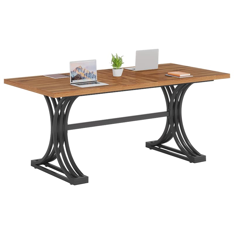 5FT Conference Table, Modern Meeting Table for Office Conference Room