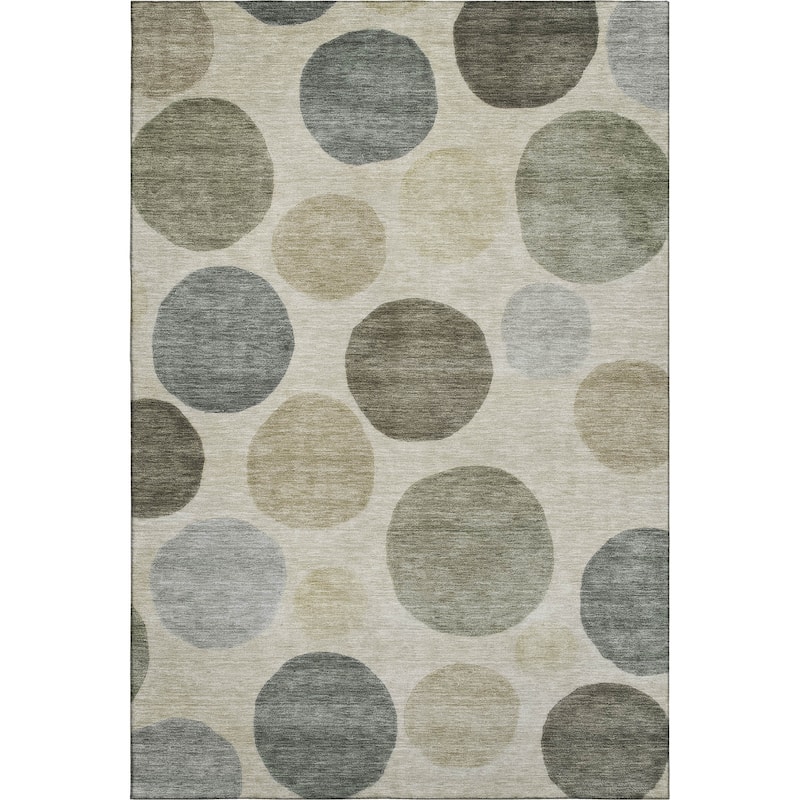 Premium Washable Super Soft Modern Bubbles Mayfield Rug