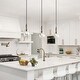 preview thumbnail 10 of 20, Marro Modern Farmhouse Mini Seeded Glass Teardrop Pendant Islands Lights for Dining Room