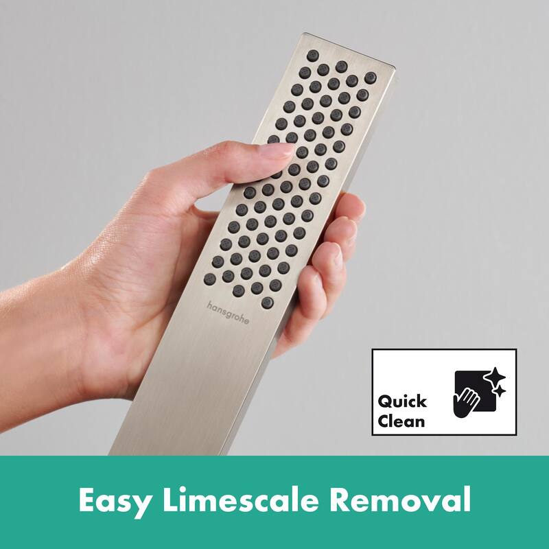 Hansgrohe 73444 Tecturis E Deck Mounted Roman Tub Filler with Built-In