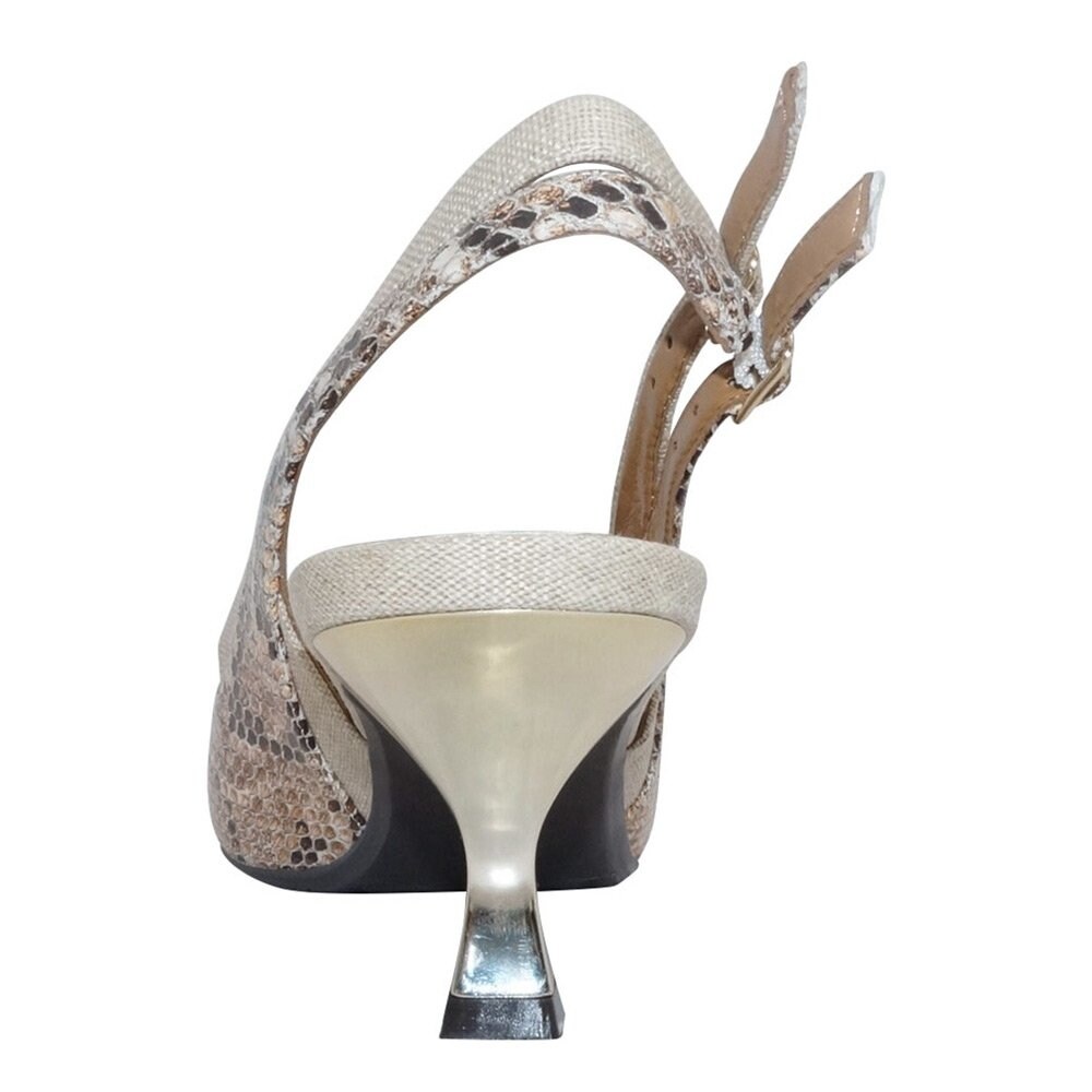 j renee silver dress shoes