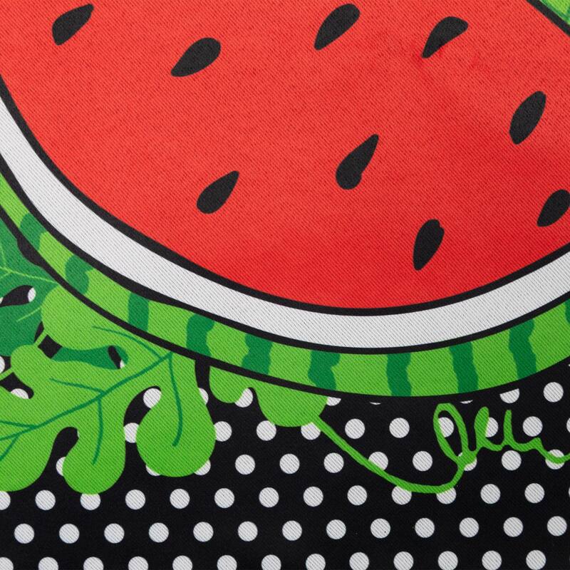 Welcome Watermelon Slice Spring Outdoor Garden Flag 12.5" x 18"