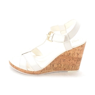 Cole Haan Womens Devonnesam Open Toe Casual Platform Sandals White Size 60 Cole Haan Womens Devonnesam Open Toe Casual Platform Sandals White Size 60