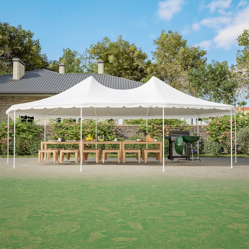 GDFStudio - Nashua Waterproof Event Protection Outdoor Gazebo Pavilion Shelter Tent