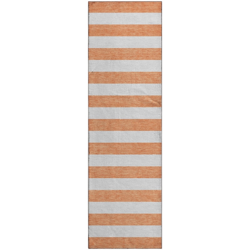 Premium Washable Super Soft Cabana Stripe Mayfield Rug