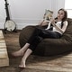 preview thumbnail 28 of 62, Jaxx 4' Lounger Bean Bag Chair