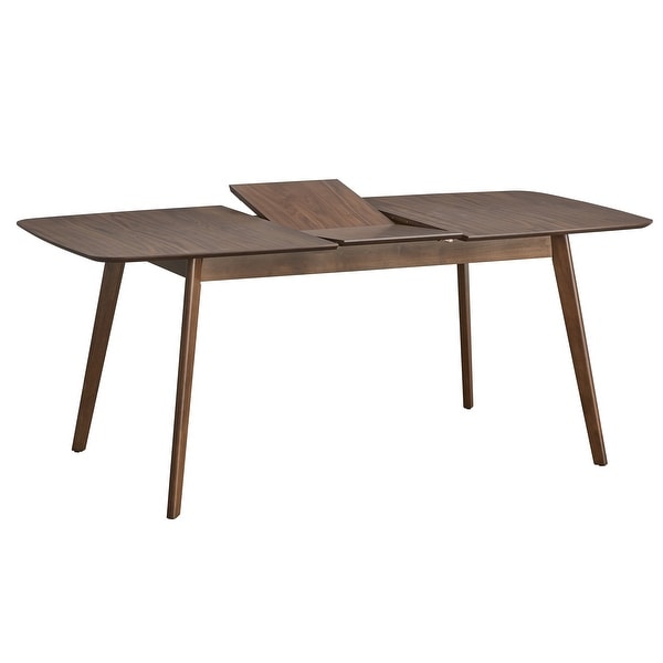 Butterfly TABLE / S （ウォールナット） Simple Living Wave Butterfly-Leaf Dining Table - On Sale