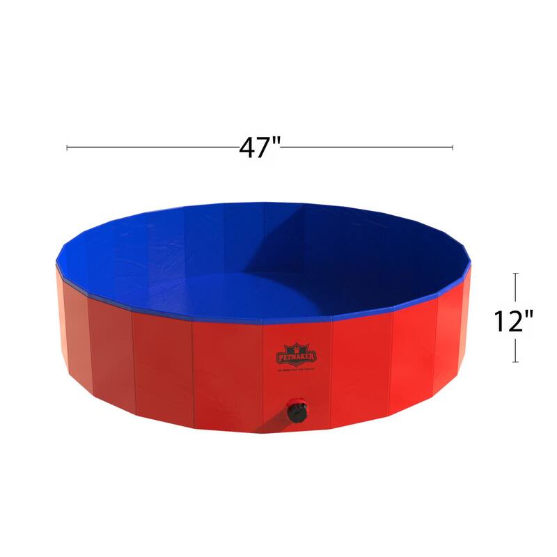 Pet Pal Foldable Pool for Dogs and Kids