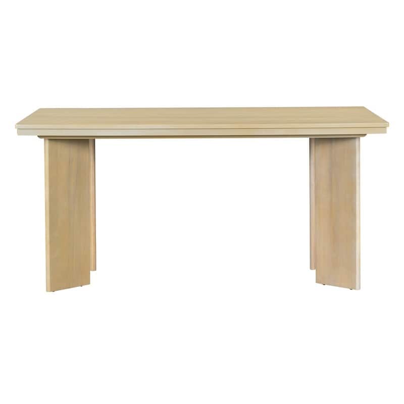 Contemporary Seven-Piece Dining Ensemble Including Six Padded Seating Chairs