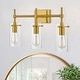 preview thumbnail 20 of 38, 2/ 3/ 4 - Light Bathroom Vanity Light Wall Sconce with Clear Glass