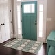 preview thumbnail 146 of 173, Gertmenian Crystal Print Soft Flat Pile Polyester Slip Resistant Washable Indoor Printed Area Rug Collection