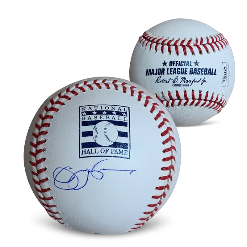 Jim Leyland Autographed Hall of Fame HOF Logo Signed Baseball JSA COA With UV Display Case - 8'6" x 11'6"