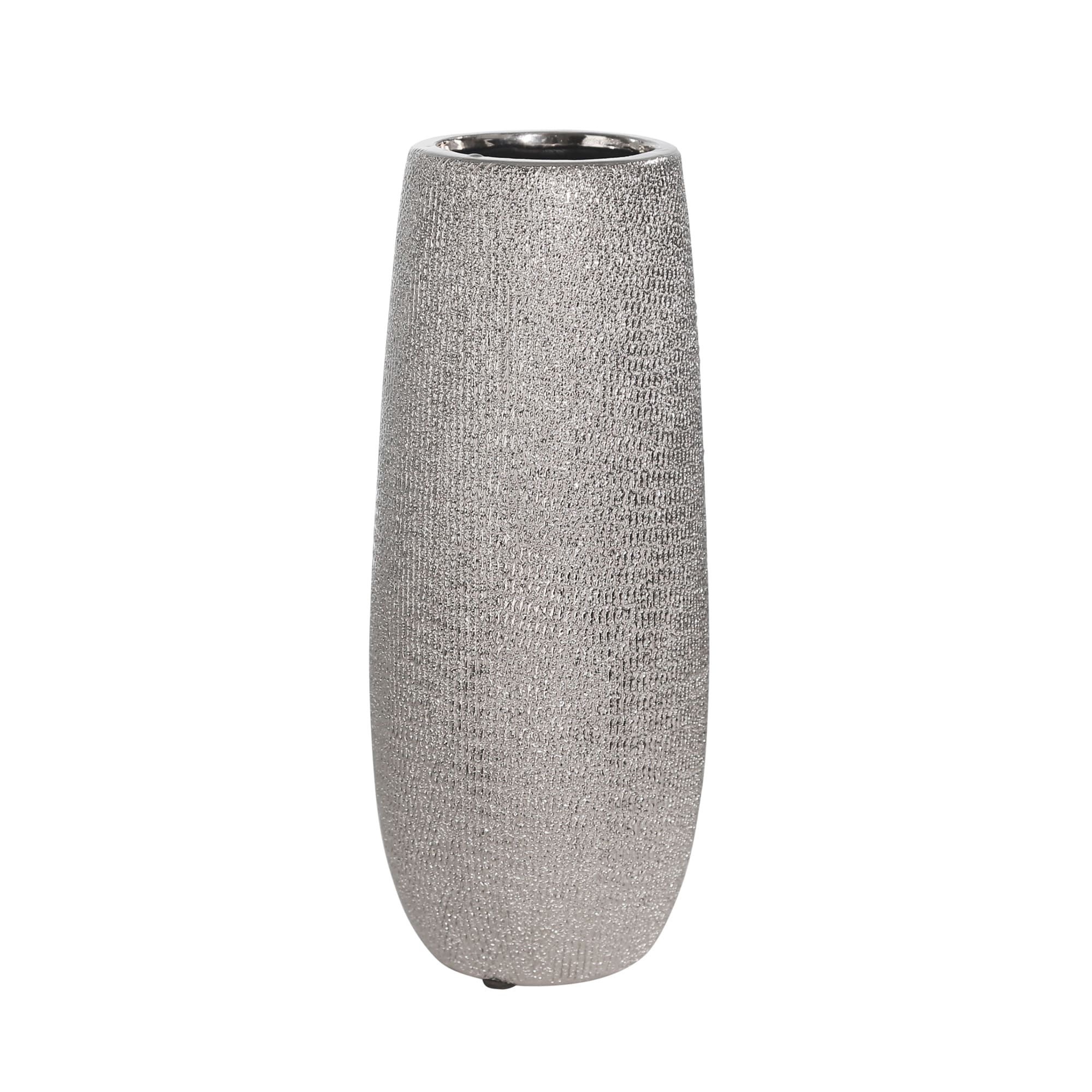 Sagebrook Home Ceramic Contemporary Cylinder Vase