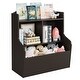 preview thumbnail 2 of 11, Bookcase and Toy Storage Cabinet