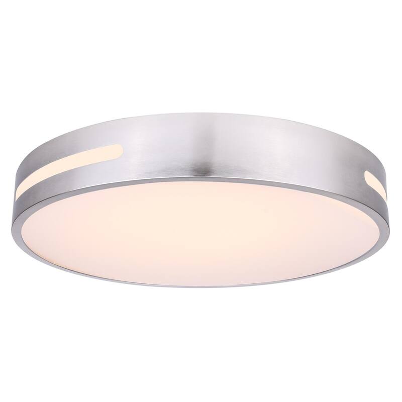 Canarm CL-19-20 Niven 20" Wide LED Flush Mount Drum Ceiling Fixture