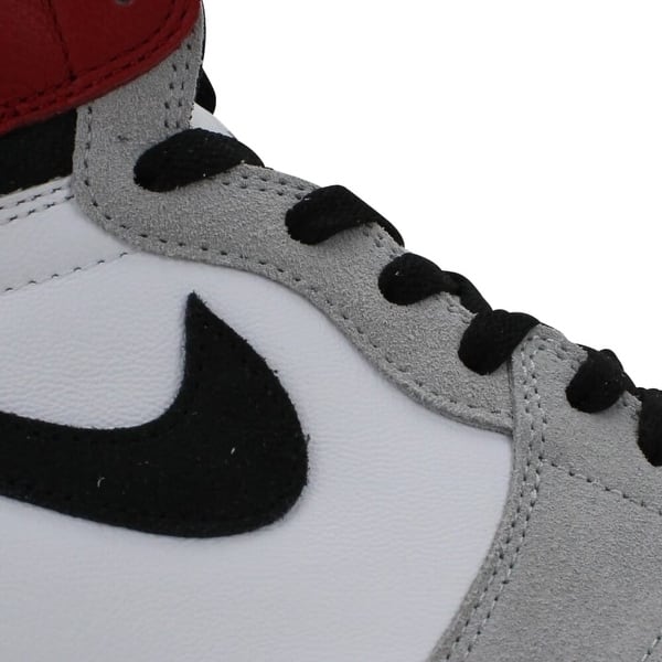 Nike Air Jordan 1 Retro High Og White Black Light Smoke Grey 5550 126 Men S Overstock Com Shopping The Best Deals On Athletic
