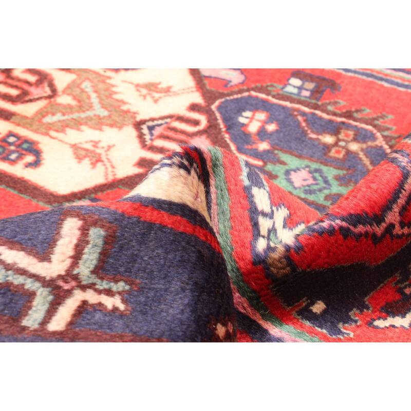 ECARPETGALLERY Hand-knotted Konya Anatolian Red Wool Rug - 2'9 x 8'11