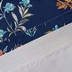 preview thumbnail 9 of 22, DriftAway Sylvia Floral Botanical Herbs Watercolor Printed Pattern Lined Blackout Thermal Insulated Window Curtain