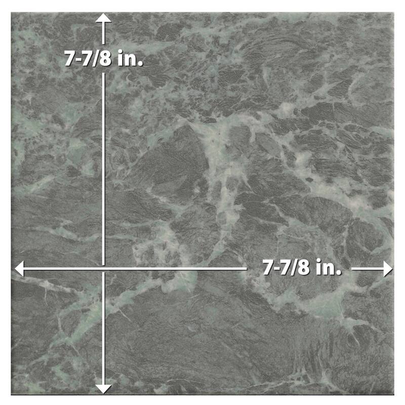 Merola Tile Versailles Emerald 7-7/8" x 7-7/8" Porcelain Floor and Wall Tile