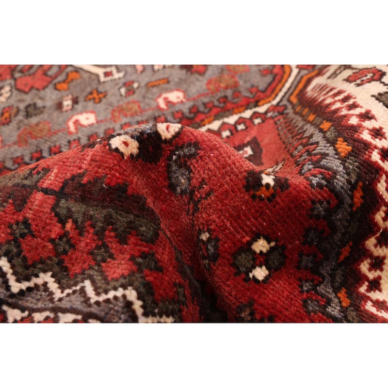 ECARPETGALLERY Hand-knotted Konya Anatolian Red Wool Rug - 4'5 x 9'4