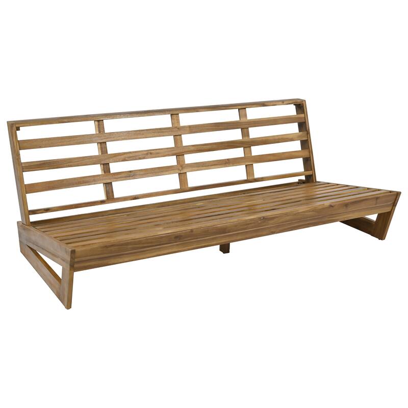 Christopher Knight Home - Sherwood Acacia Outdoor Patio Sofa with Coffee Table Set