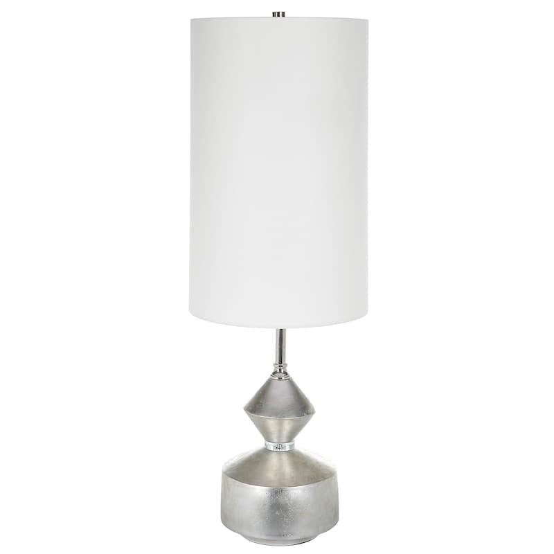 Uttermost Vial Silver Buffet Lamp - 10.5 W X 32.5 H X 10.5 D (in)