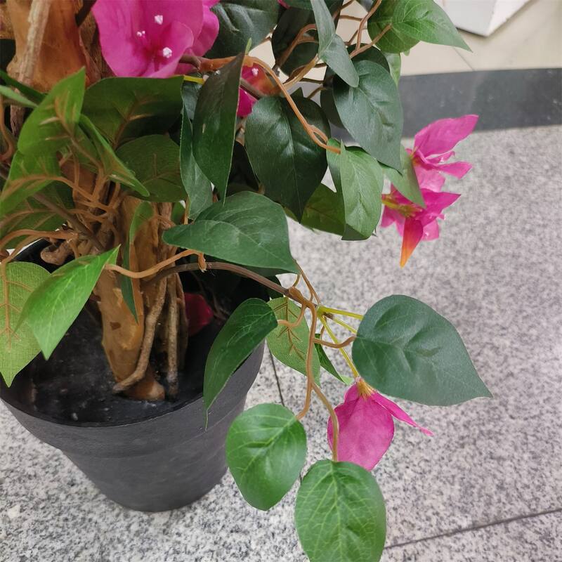 Bougainvillea Artificial Tree With Flowers And Leaves