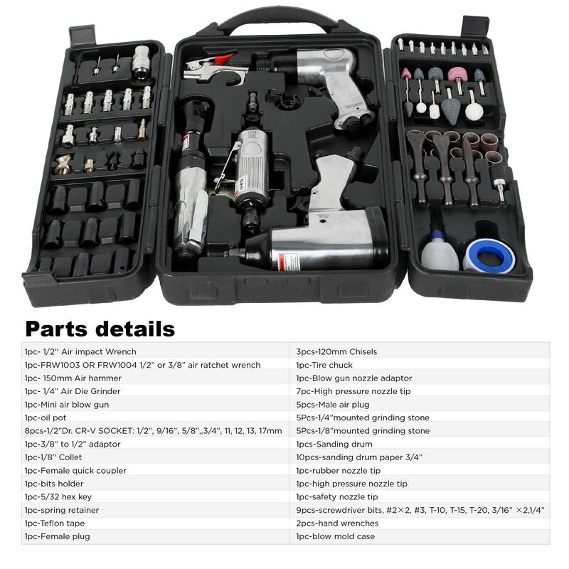 71-Piece Air Tool Kit