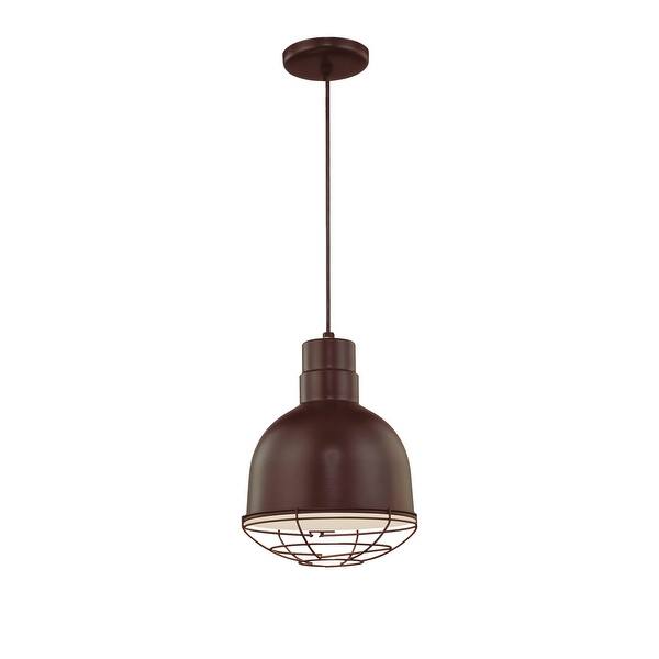 slide 2 of 17, Millennium Lighting R Series 10" Cord Hung Indoor/Outdoor Deep Bowl Shade