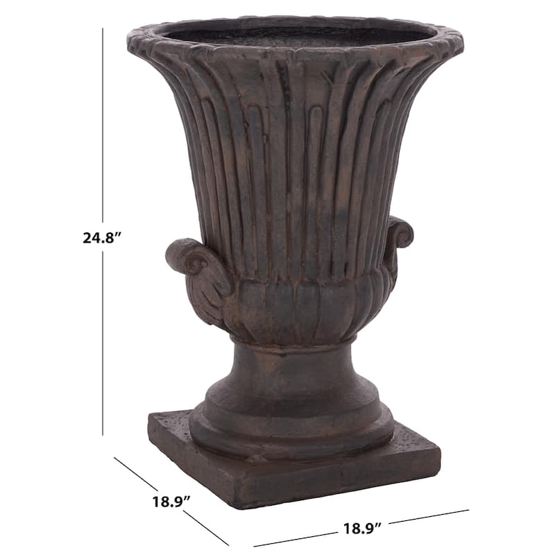 SAFAVIEH Outdoor Living Atlas Planter Pot - 19"W x 19"D x 25"H