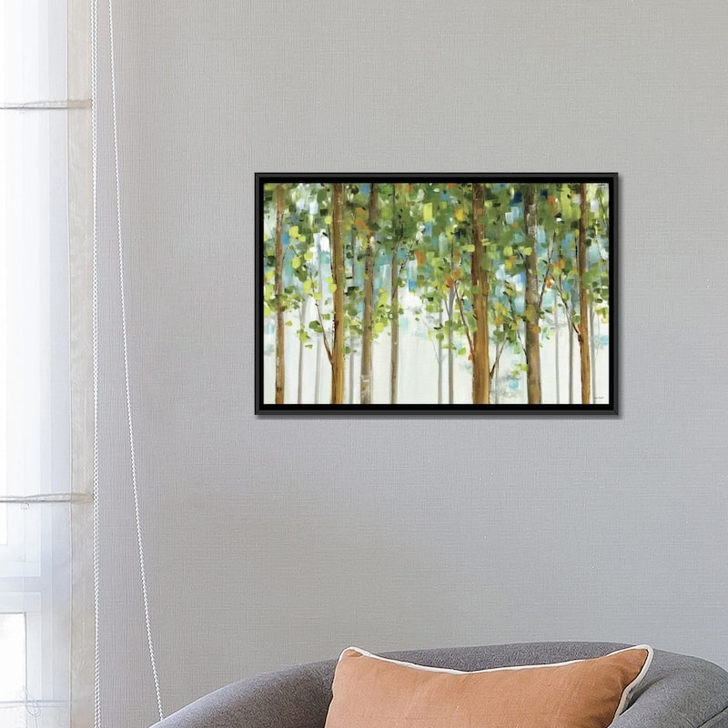 iCanvas "Forest Study I Crop" by Lisa Audit Framed Canvas Print